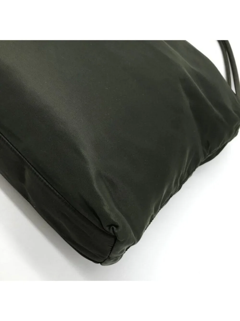 Prada Nylon Tessuto Tote Khaki